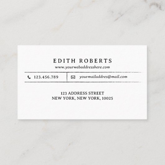 Moderne Rode Waterverf Buffalo Plaid Rustiek chic Visitekaartje (Achterkant)