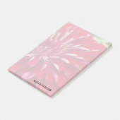 Moderne Rode Zinnias Post-it® Notes (Schuin)