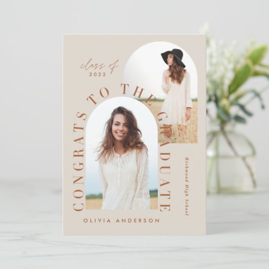 Moderne roestgeometrische multi-fotoboogafstuderen (Staand voorkant)