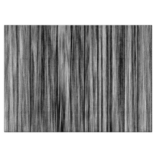 Moderne, roestkleurige zwarte grijze houtkorrelpat snijplank (Voorkant)