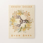  moderne, roestrijke ventilator legpuzzel (Verticaal)