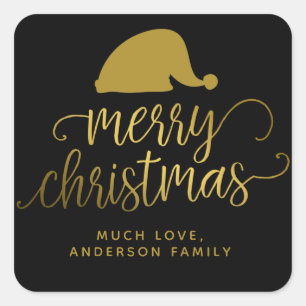 Moderne, roestvrij, zwarte Label met prettige kers