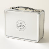 Moderne Roestvrije Lunchbox met uw Logo (Achterkant)