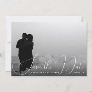 Moderne Romance drie foto Save The Date