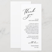 Moderne Romance instelling voor inwendige locatie  Programmakaart (Voorkant / Achterkant)