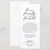 Moderne Romance instelling voor inwendige locatie  Programmakaart (Voorkant / Achterkant)