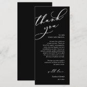 Moderne Romance instelling voor inwendige locatie  Programmakaart (Voorkant / Achterkant)