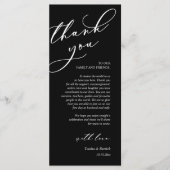 Moderne Romance instelling voor inwendige locatie  Programmakaart (Voorkant)