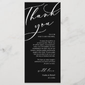 Moderne Romance instelling voor inwendige locatie  Programmakaart (Voorkant)