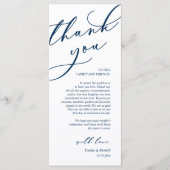 Moderne Romance instelling voor inwendige locatie  Programmakaart (Voorkant)