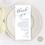 Moderne Romance instelling voor inwendige locatie  Programmakaart<br><div class="desc">Onze romance Wedding Thank You Place Instelling Kaarten, ontworpen om uw oprechte waardering uit te drukken voor de aanwezigheid van elke gast op uw speciale dag, deze kaarten zijn de ideale manier om een persoonlijk tintje aan uw eettafels toe te voegen. Deze plaatsinstellingskaarten zijn gemakkelijk te gebruiken - plaats er...</div>