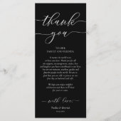 Moderne Romance instelling voor inwendige locatie  Programmakaart (Voorkant)