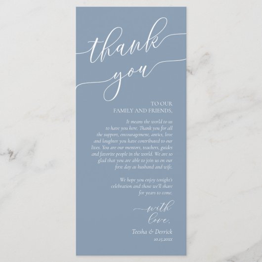 Moderne Romance instelling voor inwendige locatie  Programmakaart (Voorkant)