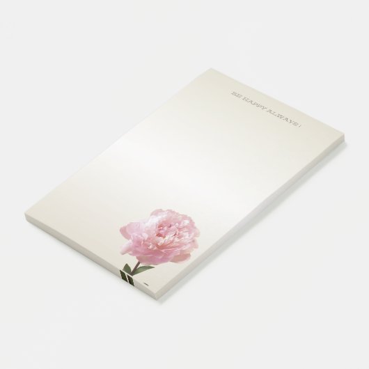 Moderne Romantische Anjer -Persoonlijk Post-it® Notes (Schuin)