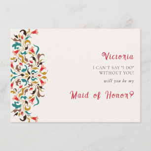 Moderne romantische elegante bloemenkrans bruiloft menu