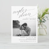 Moderne Romantische foto's of Vrijgezellenfeest in Kaart (Staand voorkant)