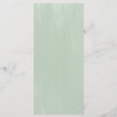 Moderne romantische plaats instelling dank u kaart (Achterkant)