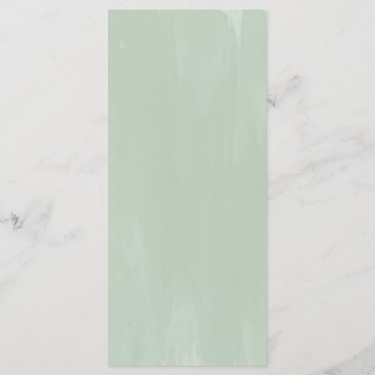 Moderne romantische plaats instelling dank u kaart (Achterkant)