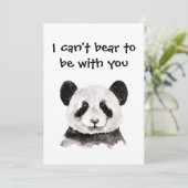 Moderne romantische prijsopgave met zwart-wit Pand Feestdagenkaart (Staand voorkant)