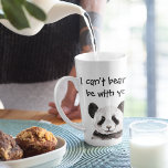 Moderne romantische prijsopgave met zwart-wit Pand Latte Mok<br><div class="desc">Op zoek naar een speciaal cadeau dat boekdelen spreekt zonder een woord te gezegden? Ons collectie biedt een scala aan producten, van charmante interieur tot stijlvolle accessoires, ideaal om uw dierbaren te verrassen of uzelf te trakteren. Deze items geven niet alleen een vleugje romance aan je omgeving, maar herinneren je...</div>