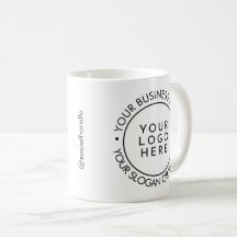 Moderne Ronde Zakelijke Logo Promotie