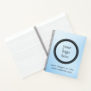 Moderne Ronde Zakelijke Promotie Notitieboek