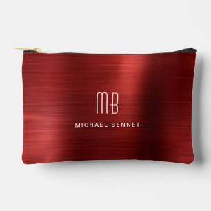 Moderne Rood Monogram Etui