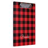 Moderne Rood-Zwarte Buffalo Rut Klembord (Rechts)