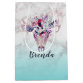 Moderne roodbaars medium cadeauzakje (Voorkant)