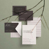 Moderne roomzwarte script miniem hedendaagse sa save the date