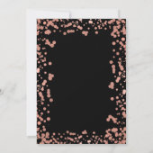 Moderne Roos Gold 18e verjaardag - Stippen Kaart (Achterkant)