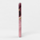 Moderne Roos Gold Agate Case-Mate iPhone Case (Achterkant/rechts)