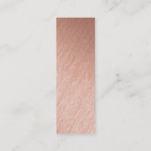 Moderne Roos Gold Foil Script Gift Labels (Achterkant)