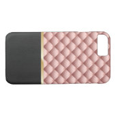 Moderne Roos Gold gelimiteerd zwart achtergrondled Case-Mate iPhone Case (Achterkant (Horizontaal))