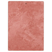 Moderne Roos Gold Marble Designer - Aangepast Klembord (Achterkant)