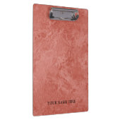 Moderne Roos Gold Marble Designer - Aangepast Klembord (Rechts)