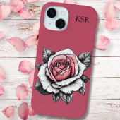 Moderne Roos iPhone 15 Case