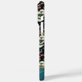 Moderne Roos Op Maat Gemaakte Iphone Hoes Voor Mei (Achterkant / Links)