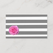 Moderne Roos Summer Romance Visitekaartje (Achterkant)