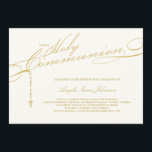 Moderne Rosary First Heilige Communie Foto Religio Kaart<br><div class="desc">Ontworpen door: fat*fa*tin. Eenvoudig aan te passen met uw eigen tekst,  foto of afbeelding. Voor douaneverzoeken,  te contacteren gelieve vet*fa*tin direct. Aangepaste kosten zijn van toepassing op www.zazzle.com/fat_fa_tin www.zazzle.com/color_therapy www.zazzle.com/fatfatin_blue_knot www.zazzle.com/fatfatin_red_knot www.zazzle.com/fatfatin_box www.zazzle.com/fatfatin_ink</div>