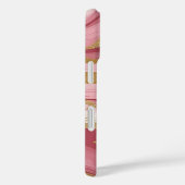 Moderne Rose Gold aderen Vloeibare inkt Art Case-Mate iPhone Case (Achterkant / Rechts)