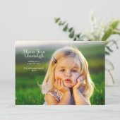 Moderne Rosh Hashanah-foto kaart (Staand voorkant)