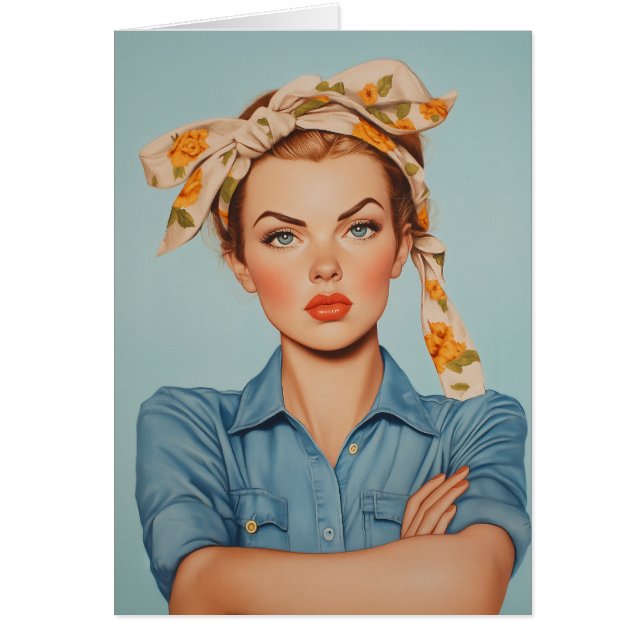 Moderne Rosie Portret (Voorkant)