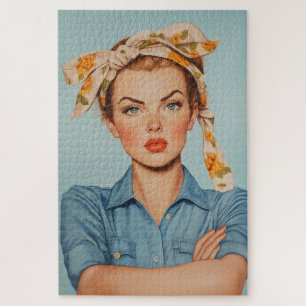 Moderne Rosie Portret Legpuzzel