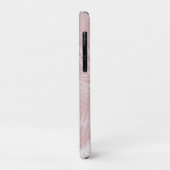 Moderne rosy Gold Palms Marble-telefoontas Case-Mate iPhone Case (Achterkant/links)