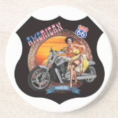 Moderne route 66 Onderzetter (Voorkant)