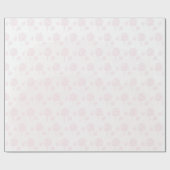 Moderne Roze Abstracte Natuur Cadeaupapier (Vlak)