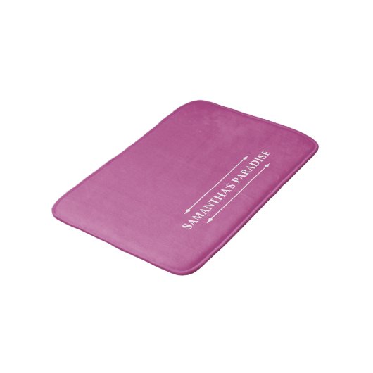 Moderne Roze Badmat (Gekanteld)