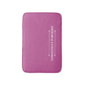 Moderne Roze Badmat (Voorkant Verticaal)