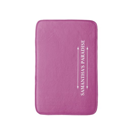 Moderne Roze Badmat (Voorkant Verticaal)